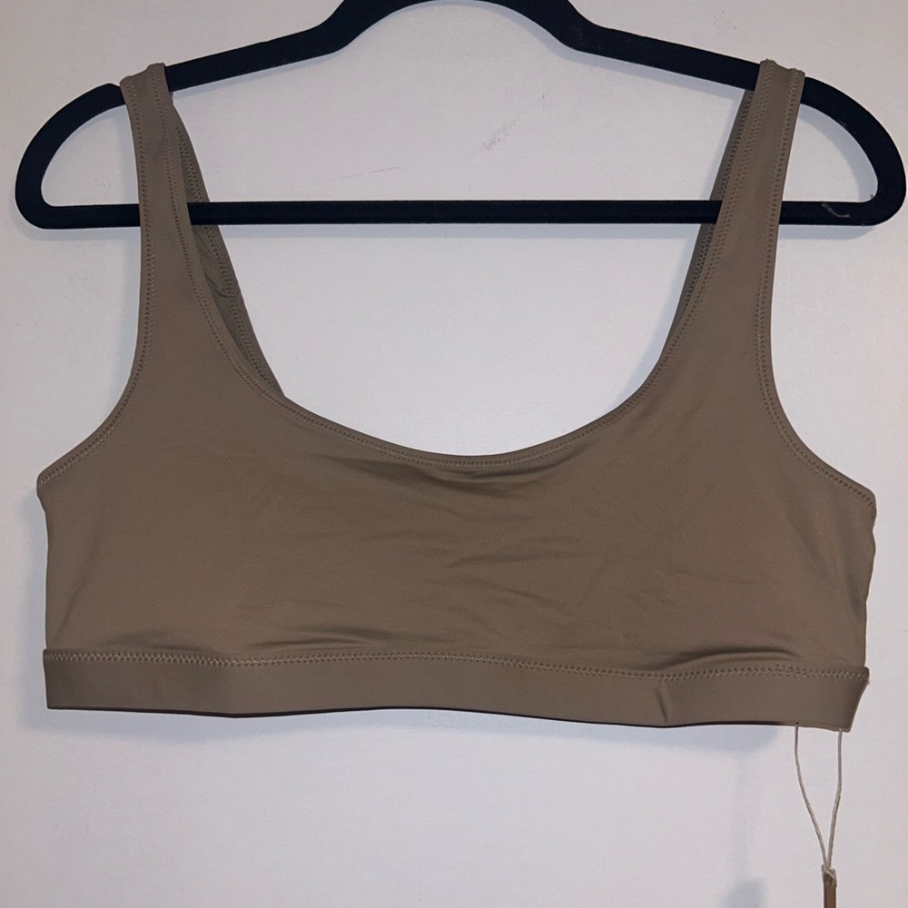 NWT Skims Tank Bikini Top, L